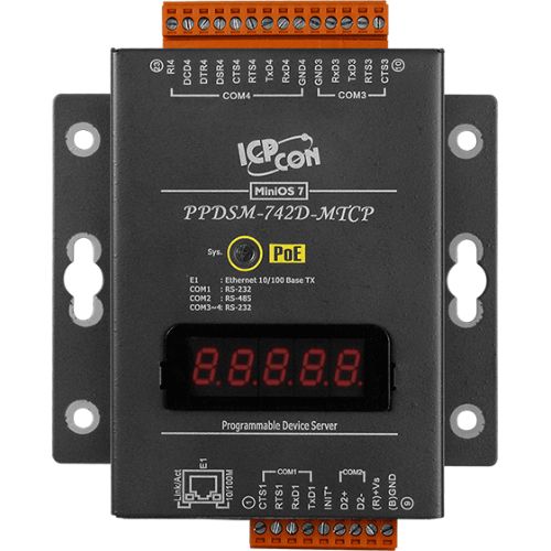 PPDSM-742D-MTCP CR ICP DAS